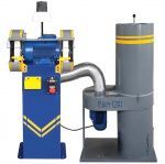 Станок точильно-шлифовальный ТШ-2Д-П с пылесосом  ПУАМ-1600