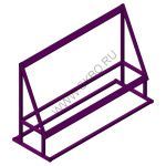 Наклонная настольная рама МПМК 0,6Н