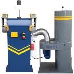 Станок точильно-шлифовальный ТШ-2РБ-П (350мм) с пылесосом ПУАМ-1600