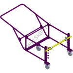 Тележка для кабельных барабанов ТГ 16-1К