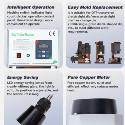 Пресс для обжима клемм EW-09E