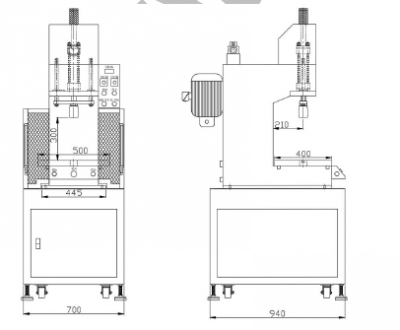 Пробивной пресс LP05 5T