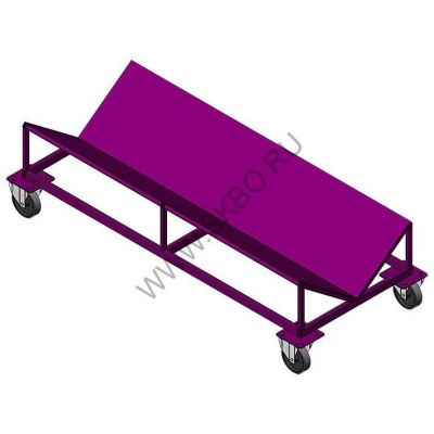 Телега для рулонных материалов ТР 1500Г