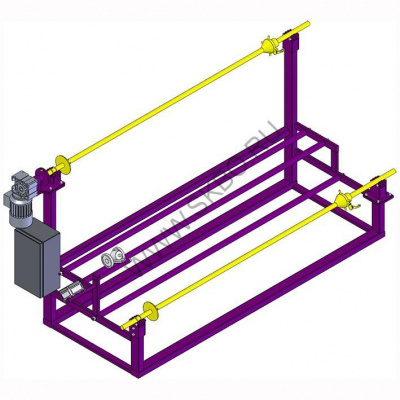 Станок для перемотки рулонных материалов СПРМ 1,4-0,1П