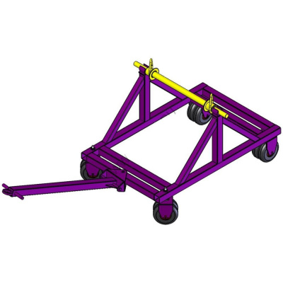 Тележка для кабельных барабанов ТТКБ 16-1