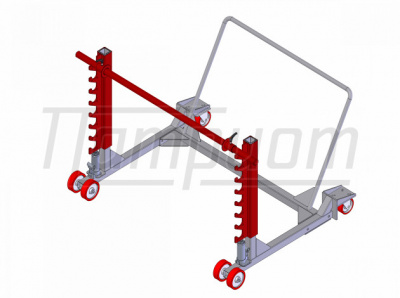 Тележка для кабельных барабанов ТКБ 22-3Р
