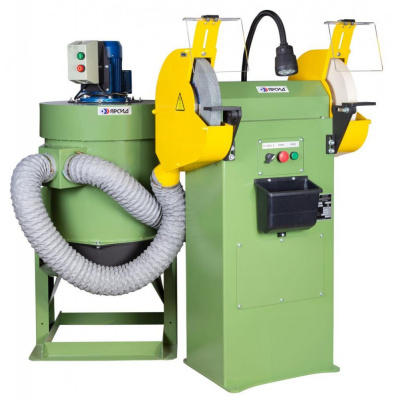 Станок точильно-шлифовальный ТШ 3М.35 с пылесосом ПЦ-750/У