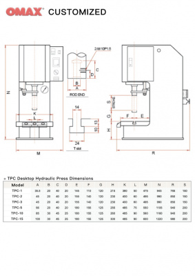 Пробивной пресс TPC-1