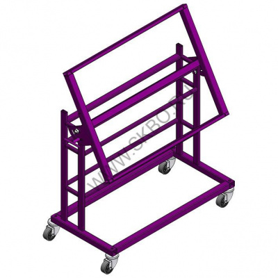 Мобильная наклонная рама МПМК 0,8НМ