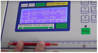 Станок для резки и зачистки провода EW-03C