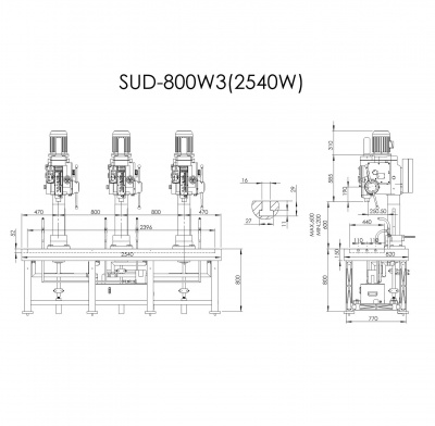 SUD-800W3