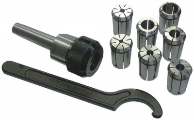 Цанговый патрон MK3 / ER32 + 18 цанг 3-20мм