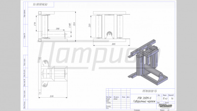 Угловой кабельный ролик усиленный РПК 3УМП-У