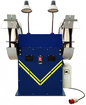 Станок точильно-шлифовальный ТШ-4РБ-П с пылесосом ПУАМ-1200