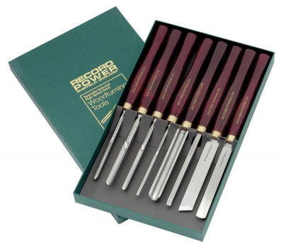 Комплект токарных резцов по дереву RPCHS8 8 шт.