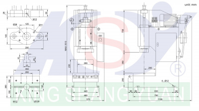 Пробивной пресс KSY-150H