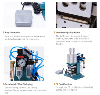 Станок для зачистки провода EW-10 4F