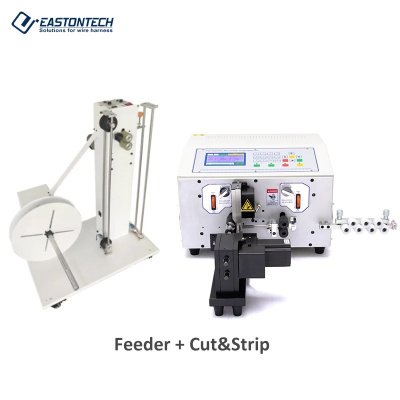 Станок для резки, зачистки и скручивания провода EW-07B