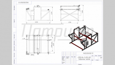 Станок для перемотки рулонных материалов СПРМ-М4-П-1300