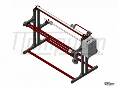 Станок для перемотки рулонных материалов СПРМ-М6-П