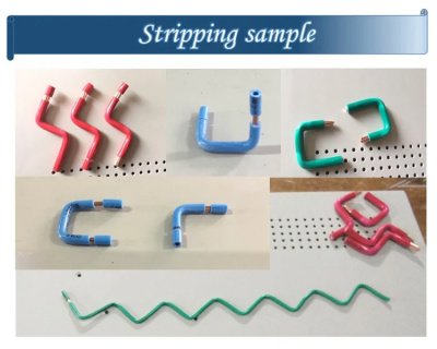 Станок для резки, зачистки и гибки провода SWT508-ZW16