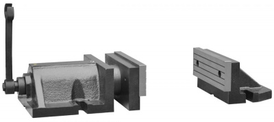 Тиски станочные F-160 с раздельными губками